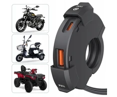 Extremestyle motociklinis toroidinis įkroviklis Pd 30w Usb Qc3.0 18w greitas įkrovimas Ip65