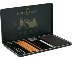 Faber Castell Pitt Monochrome pieštukų rinkinys (33 vnt.)
