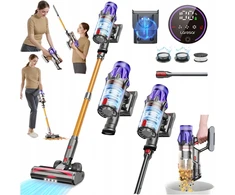 Faber Laresar belaidis vertikalus rankinis dulkių siurblys 550w v7 + priedai