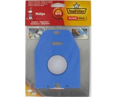 Fackelmann 68002 filtro adapteris - Click-bag Top Filter 070 - skirtas Philips dulkių siurbliams