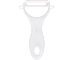 Fackelmann keraminis skustukas 13 cm, plastikinis, žalias / baltas, apie
