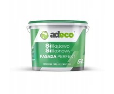 Fasadinis silikatinis silikoninis dažas 5l Si-si baltas