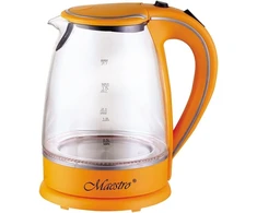 Feel Maestro elektrinis virdulys Mr-064 oranžinis skaidrus stiklas 2000 W 1.7 L
