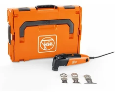 Fein Multimaster Mm 300 Plus Start, efektyvus daugiafunkcis įrankis su pagrindine įranga pjovimui medyje, metale, gipso kartone ir plastike, 250 W, Starlockplus įrankių laikiklis, Quickin įrankių keitimas