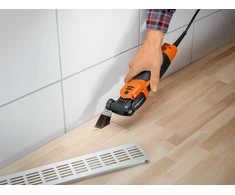 Fein Multimaster Mm 300 Plus Start, efektyvus daugiafunkcis įrankis su pagrindine įranga pjovimui medyje, metale, gipso kartone ir plastike, 250 W, Starlockplus įrankių laikiklis, Quickin įrankių keitimas