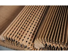 Fere Kartoninis (akordeono) rudas filtras 0.9 x 11 [m]