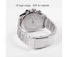 Festina vyriškas chronografas kvarcinis laikrodis su nerūdijančio plieno apyranke F20343/1