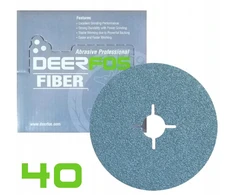 Fibro diskas Deerfos 125 cirkonis Vz133 P40