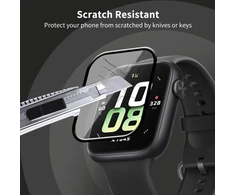 Fiimoo Honor Watch 5 ekrano apsauga, [2 vnt.] [5h kietumas] [3d plėvelė] [atspari įbrėžimams] skirta Honor Watch 5 ekrano apsaugai