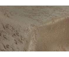 First-tex staltiesė Damask Jacquard Brilliant marginta 130 x 260 kvadratinė smėlio/šviesiai rudos spalvos su tiesiu kraštu