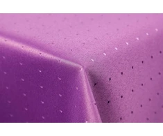 Firsttex First-tex Dots Damask staltiesė 160 apvali, atspari spalvoms, purpurinė, lengvai prižiūrima
