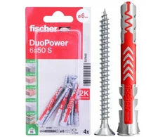 Fisher Fischer kaiščiai duopower 6x50 S lizdinė plokštelė
