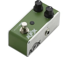 Fishman Afx Acousticomp Pedal Mini kompresorius Žalias