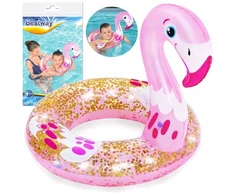 Flamingo plaukimo ratas vaikams baseinui 61cm iki 65kg Bestway