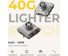Flow Lite84 klavišų žemo profilio mechaninė klaviatūra, keičiama įkraunama belaidė klaviatūra su 2.4g imtuvu, Bluetooth ir laidiniu jungimu, skirta Windows, Mac/linear Switches (off-baltas) Us išdėstymas
