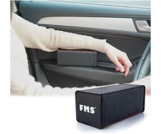 Fms universalus automobilinis porankis, porankio konsolė, automobilio turėklo pagalvėlės dėžutė, centrinės konsolės pagalvėlė (juoda)