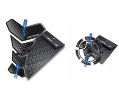 Fooqs tankpad'as ir dangtelio lipdukas kawasaki su-300 carbon