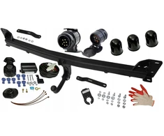 Ford Explorer 5 V 2016-20 Fl Priekabos kablys su moduliu 13pin + laidai + adapteris 13/7p