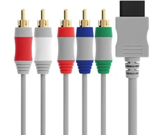 Fosmon Nintendo Wii/wii U komponentinis didelės raiškos Av išvesties kabelis į Hdtv/edtv (didelės raiškos 480p), skirtas Nintendo Wii &amp; Wii U - 1.8m
