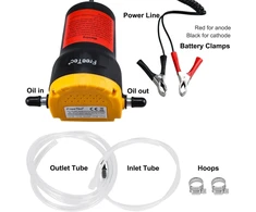 Freetec alyvos ištraukimo siurblys 12 V 80 W elektrinis variklio alyvos siurblys 12 V alyvos keitimo siurblys kuro siurblys siurbimo siurblys variklio alyvai ir dyzelinui