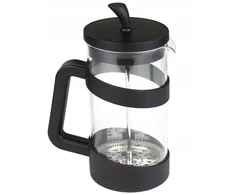French press kavos ir arbatos plikytuvas, stiklas, nerūdijantis plienas, 1 l