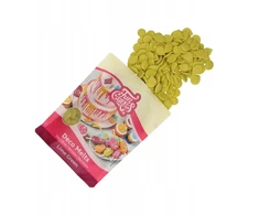 Funcakes Deco Melts pastilės, laimo žalia, 250 g