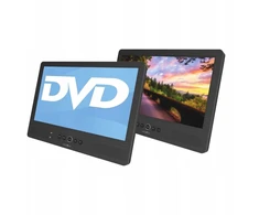 Automagnetola Galvos atramos monitorius 7'' 2 vnt. Dvd grotuvas Usb