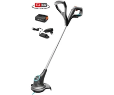 Gardena Smallcut akumuliatorinis žolės žirkles, 23/18v P4a, paruoštas naudojimui rinkinys, su 230 mm pjovimo apskritimu, aerozolis, ergonomiška rankena, lengvas, įmontuoti atsarginiai peiliukai (14702-20)