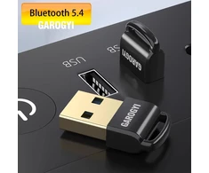 Garogyi bluetooth 5.4 adapteris kompiuteriui, bluetooth raktas pelei, klaviatūrai, ausinėms, garsiakalbiams, planšetiniam kompiuteriui, usb bluetooth dongle palaiko windows 11/10/8.1/7, plug &amp; play windows 11/10, pro mini