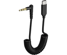 Gbformat mikrofono adapterio kabelis audio kabelis type-c į 3.5 mm trs aux kabelį su mikrofonu type-c adapterio kabelis suderinamas su type-c telefonu, atlapiniais mikrofonais