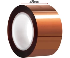 Gebildet aukštos temperatūros popierinė juosta, 45 mm (plotis) x 33 m (ilgis), skirta apsaugoti cpu ir 3d spausdintuvų, pcb plokščių darbo paviršių