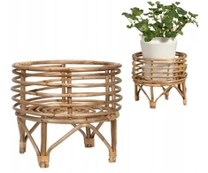 Gėlių stovas plants boho bambukinis pastatomas gėlių vazonas