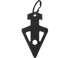 Gerber daugiafunkcis įrankis ir raktų pakabukas medžioklės entuziastams, Broadhead, su 5 funkcijomis smulkioms kasdienėms problemoms spręsti, ilgis: 6,5 cm, svoris: 26 g, nerūdijantis plienas, juodas, 1074044