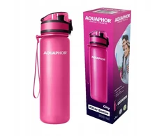 Gertuvė Aquaphor City 0,5 bordo spalvos + vienas filtras