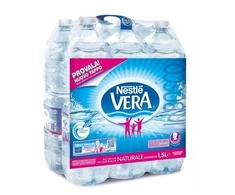 Gertuvė Tescoma Nestlé Vera natūralus mineralinis vanduo negazuotas, itališkas, 6 butelių rinkinys