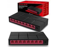 Gigabitinis switch'as Mercusys 8 portų 8x 1gb/s rj45 lan