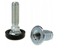 Global Service Reguliatorius baldams, kojelė M8 x 35 mm, baldų kojelė su mova