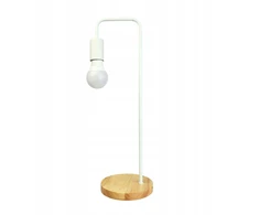 Globo Lighting Stalinė lempa, naktinė lempa, stalinė lempa, balta Led E27