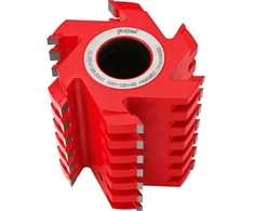 Globus Frezas tiesus medienai, Hm, 100x40x100mm, 4 ašmenys