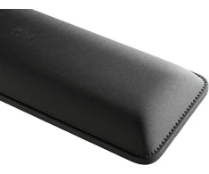 Glorious gaming padded keyboard wrist rest (tkl, 25 mm storis) - dygsniuoti kraštai, glotnus audinio paviršius, neslystantis guminis pagrindas, vidutinis kietumas, 360 x 100 x 25 mm - juodas-stealth