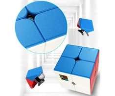 Gobus Moyu Mofangjiaoshi Cubing Classroom Meilong 2x2 Magic Cube Speed Cube Puzzle Cube Stickerless