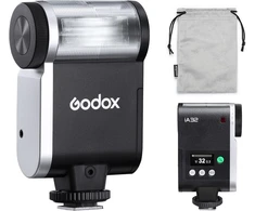 Godox Ia32 mini blykstė, Gn15, 8 galios lygiai, 6200k