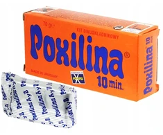Gorilla Dviejų komponentų epoksidinis glaistas, Poxilina vamzdžių sandarinimo masė 38ml 70g