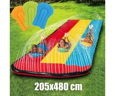 Gotel vandens čiuožykla 480cm vaikams su fontanu ir trimis lentomis