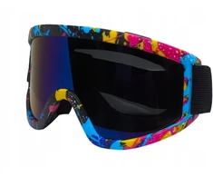 Grapelet Motociklo "graffiti" akiniai Cross Enduro Quad Mtb Atv