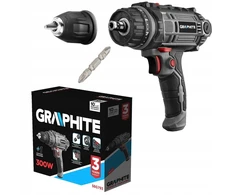GRAPHITE akumuliatorinis suktuvas 58G793, 300 W, 1600 aps./min, 10 mm