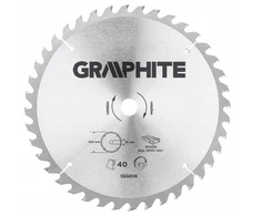 Graphite pjovimo diskas su karbidiniais dantimis 400x30mm 55h608