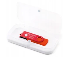 Graviruotas "pendrive" 128 Gb Usb 2.0 su dėžute - mokslo metų pabaigos dovana