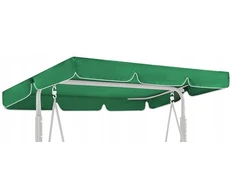 Gremex Stogelis keičiamas sodo supynėms 230x120 cm žalias
