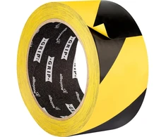 Grip Eventbasics grindų žymėjimo juosta Gt 800 Pvc įspėjamoji juosta juodai geltonos juostos 50 mm x 33 m lipni